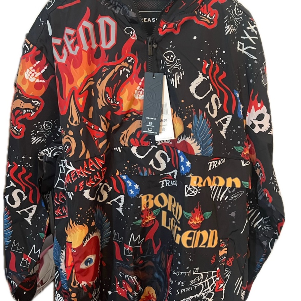 REASON clothing Graphic Hoodie - Multicolor